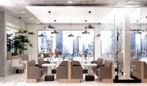 trang trí quán cafe