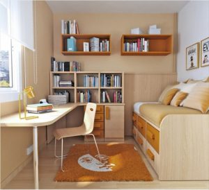 Phòng ngủ với diện tích từ 4m2 – 5m2