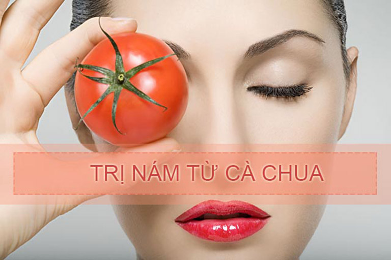 Tổng hợp những cách trị nám da bằng cà chua